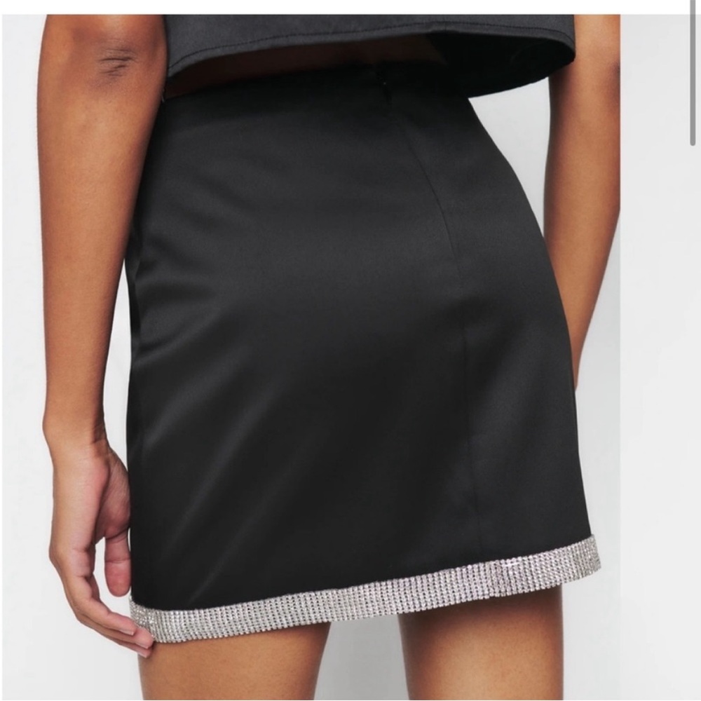 Reformation rhinestone stain dress.